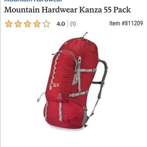 Mountain Hardwear Kanza Women’s 55L Backpack